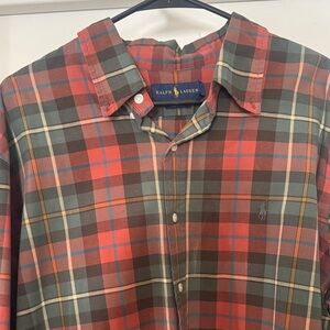 Ralph Lauren Men's Multicolor Plaid Shirt